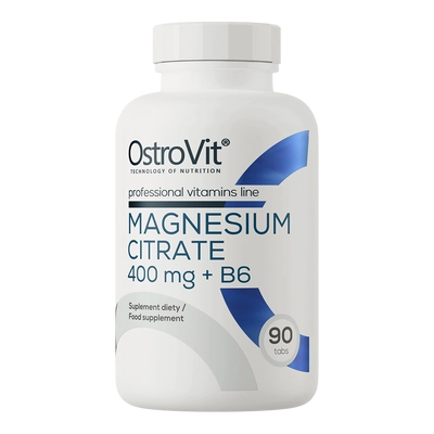 OstroVit - Magnesium Citrate 400 mg + B6-vitamin - 90 tabletta