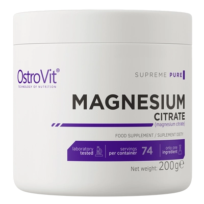 OstroVit - Magnesium Citrate - Ízesítetlen - 200 g 
