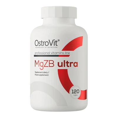 OstroVit MgZB Ultra - Magnézium + Cink + B6-vitamin - 120 tabletta