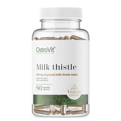 OstroVit Milk Thistle - Máriatövis - 90 vegán kapszula