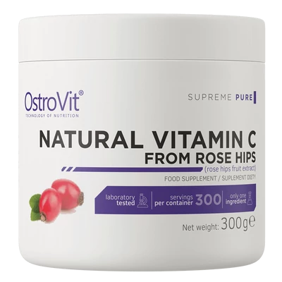 OstroVit - Természetes C-vitamin csipkebogyóból - 300 g