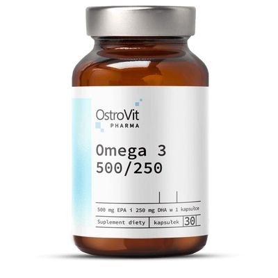 OstroVit - Omega 3 500 EPA/250 DHA - 30 kapszula
