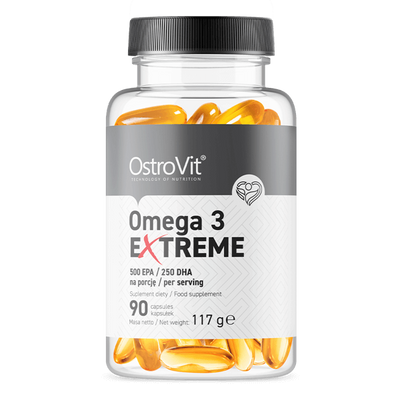 Omega 3 Extreme - 500 EPA / 250 DHA - 90 kapsz. - OstroVit