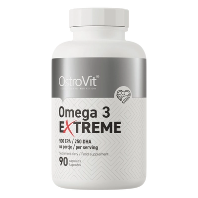 OstroVit - Omega 3 Extreme - 500 EPA / 250 DHA - 90 kapszula
