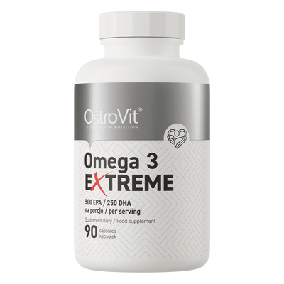 OstroVit Omega 3 Extreme 90 kapszula 500 EPA / 250 DHA