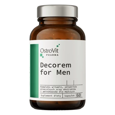 OstroVit - Decorem For Men - Férfi Multivitamin - 60 kapszula