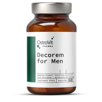 OstroVit - Decorem For Men - Férfi Multivitamin - 60 kapszula