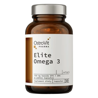 OstroVit Pharma Elite Omega 3 - 30 kapszula