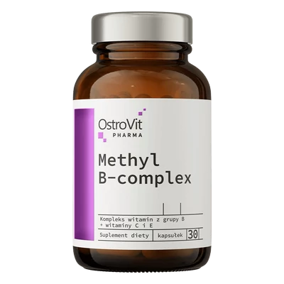 OstroVit - Methyl B-Complex - Metil B-komplex - 30 kapszula