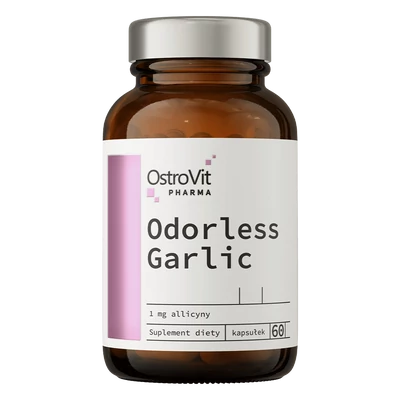 OstroVit - Odorless Garlic - Szagtalanított fokhagyma - 60 kapszula