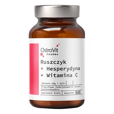 OstroVit - Ruszkusz + Heszperidin + C-vitamin - 60 kapsz.