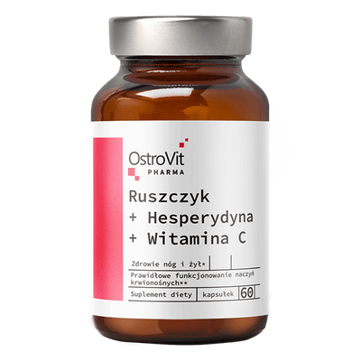 OstroVit - Ruszkusz + Heszperidin + C-vitamin - 60 kapszula