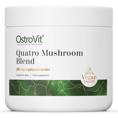 OstroVit - Quatro Mushroom - 4 fajta gombakeverék - 100 g