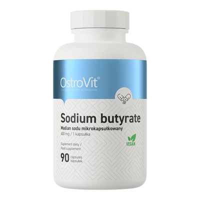 OstroVit - Sodium Butyrate - Nátrium butirát - 90 kapszula