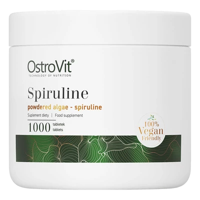 OstroVit - spirulina alga tabletta, vegán, 1000 db-os kiszerelés