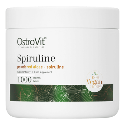 OstroVit - Spirulina - Vegán - 1000 tabl.