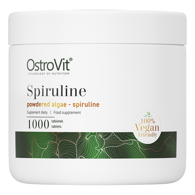 OstroVit - spirulina alga tabletta, vegán, 1000 db-os kiszerelés