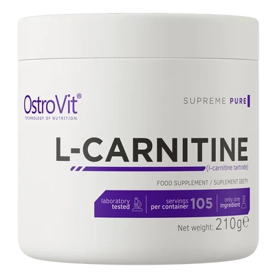 OstroVit - L-carnitine - L-karnitin - Ízesítetlen - 210 g 