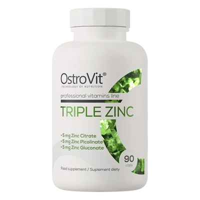 OstroVit Triple Zinc - 90 kapszula