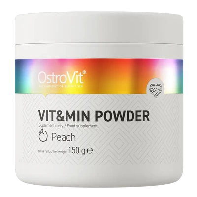 OstroVit VIT&amp;amp;MIN Powder - Multivitamin italpor - Barack ízű - 150 g