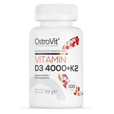 OstroVit - D3 4000 + K2 - 100 tabl.