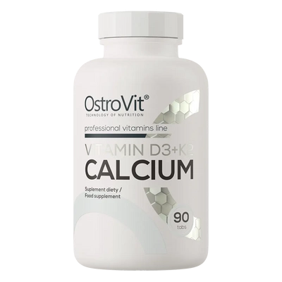 OstroVit - D3-Vitamin + K2-Vitamin + Kalcium - 90 tabletta