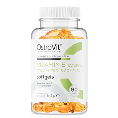 OstroVit - E-Vitamin - Természetes tokoferolok komplex - 90 kapsz.