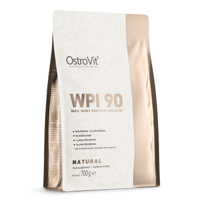 OstroVit - WPI 90 - Natúr fehérje izolátum -  700 g 