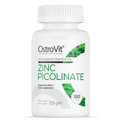 OstroVit - Zinc Picolinate - Cink-pikolinát - 150 tabletta