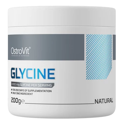 Ostrovit Glycine Supreme Pure - 100% tiszta Glicin aminosav - 200 g 