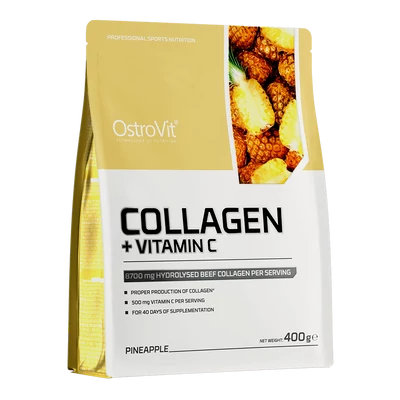 OstroVit - Kollagén + C-vitamin - Ananász ízű - 400g