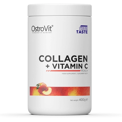 OstroVit - Kollagén + C-vitamin - Barackos ízű - 400g