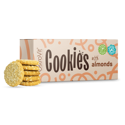 OstroVit - Mandulás keksz - Almond Cookies - 130 g 