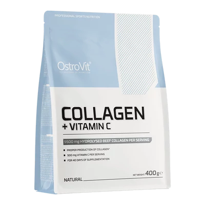 OstroVit - Kollagén + C-vitamin - Ízesítetlen - 400g