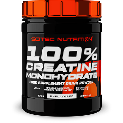Scitec - 100% 100% Creatine Monohydrate - Kreatin - 300 g