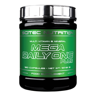 Scitec Nutrition Mega Daily One Plus - Multivitamin - 120 kapszula