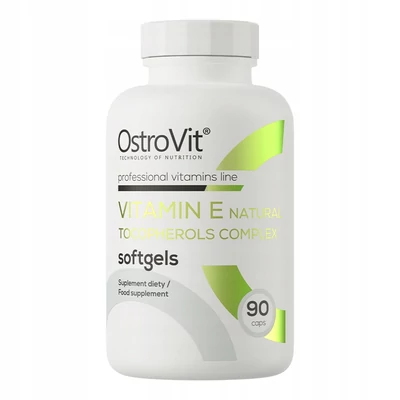 OstroVit E-vitamin Natural Tocopherols Complex – 90 lágyzselatin kapszula