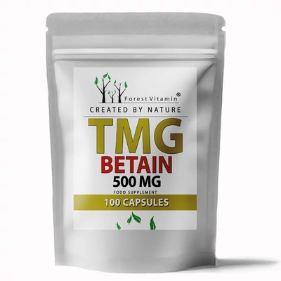 Forest Vitamin® Betain TMG (Trimetilglicin) 500 mg – 100 kapszula