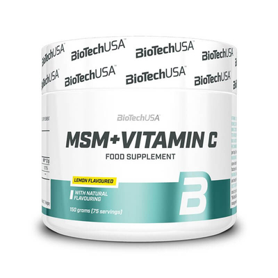 BiotechUSA - MSM + Vitamin C - 150 g