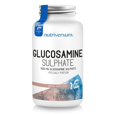 Glucosamine Sulphate - Glükozamin - 60 db - Nutriversum