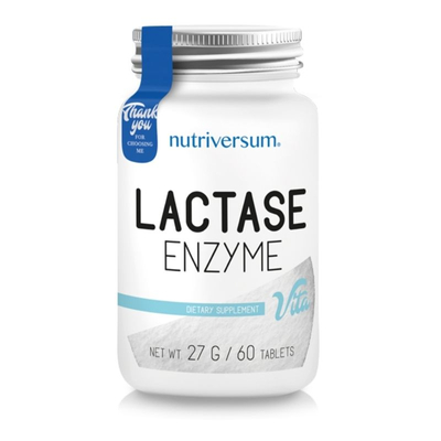 Nutriversum Lactase Enzyme - laktáz enzim - 60 tabletta