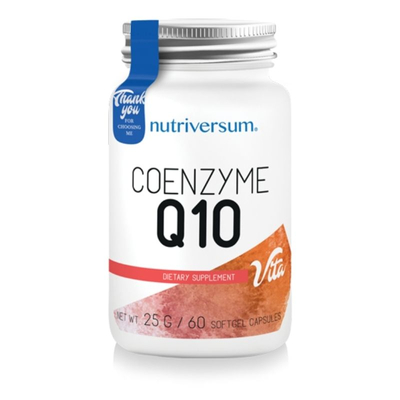 Nutriversum Coenzyme Q10 antioxidáns, 60 kapszula