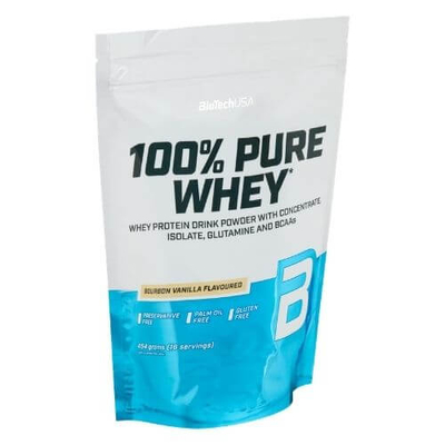 BiotechUSA - 100% Pure Whey 454 g - fehérje