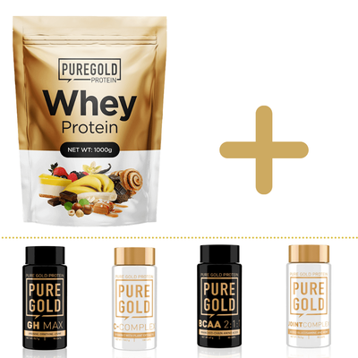 Pure Gold Protein - Whey Protein 1kg + választható ajándék