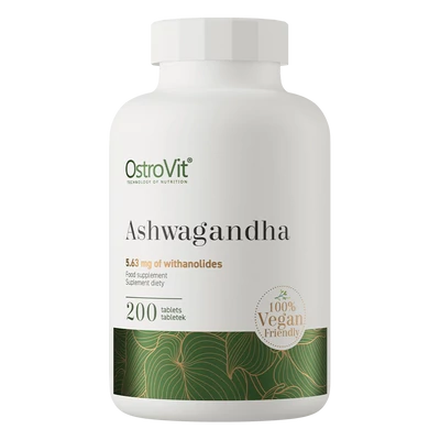 OstroVit Ashwagandha (vegán) - 200 tabletta
