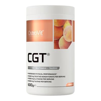OstroVit CGT - Barackos - Kreatin + L-glutamin + Taurin - 600 g 