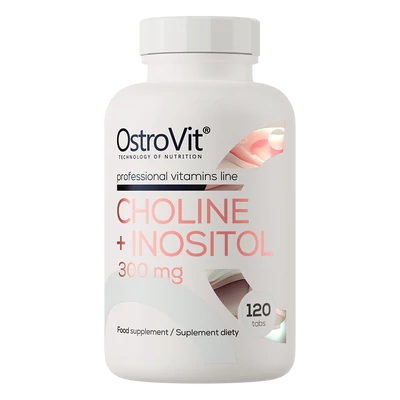 OstroVit Choline + Inositol 300 mg – Kolin + mio-inozitol 120 tabletta