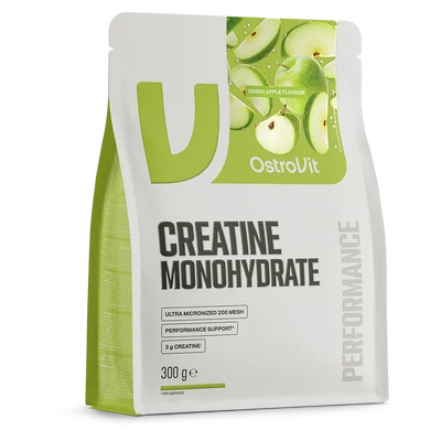 OstroVit - Creatine Monohydrate - Zöld alma - 300 g