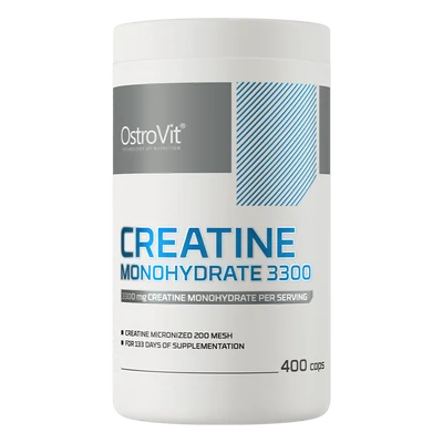 OstroVit Creatine Monohydrate 3300 mg - 400 kapszula