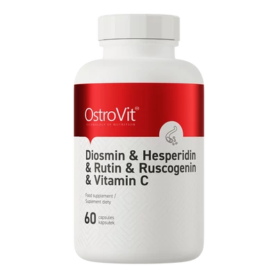 OstroVit Diozmin + Heszperidin + Rutin + Ruszkogenin + C - 60 kapszula